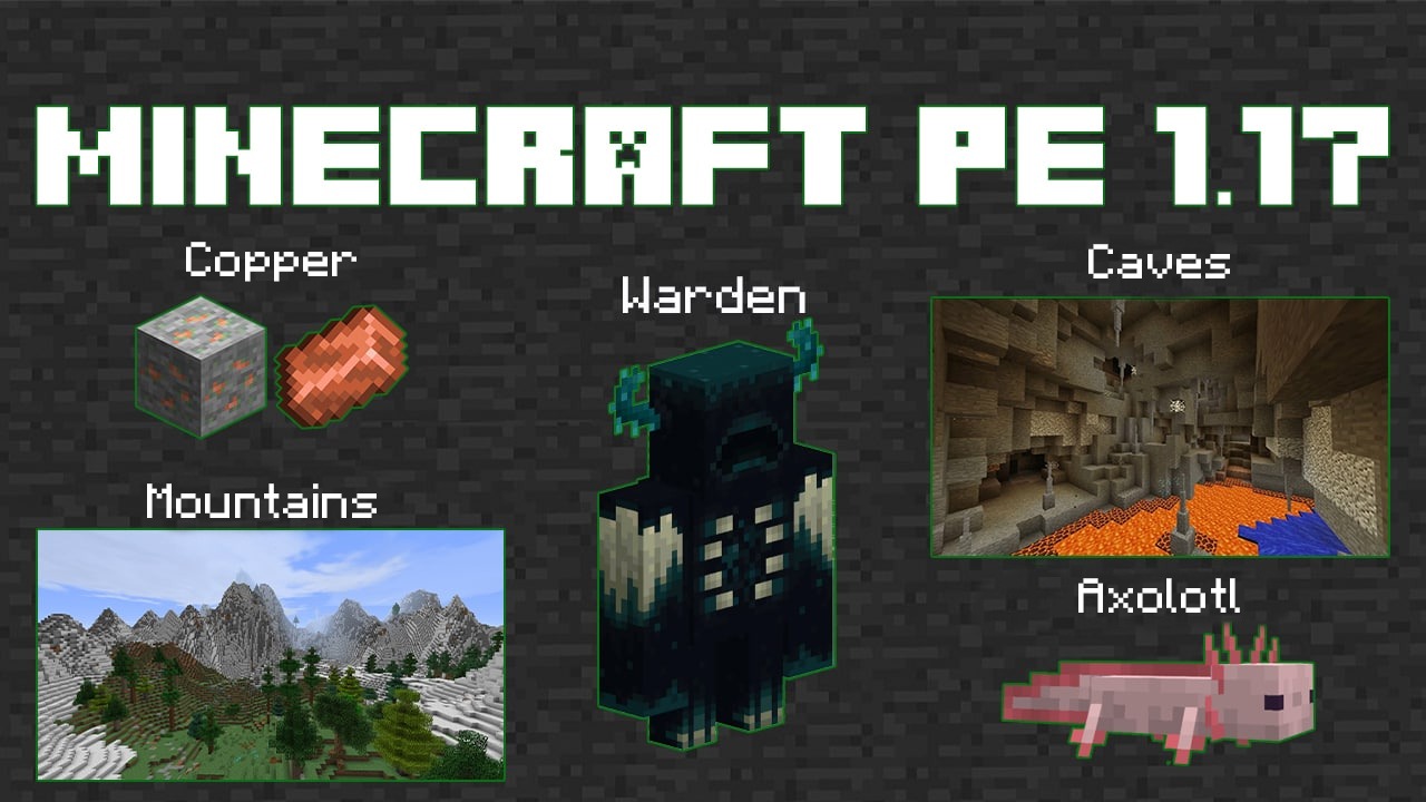 Download Minecraft PE 1.17 APK Free: Caves & Cliffs Update
