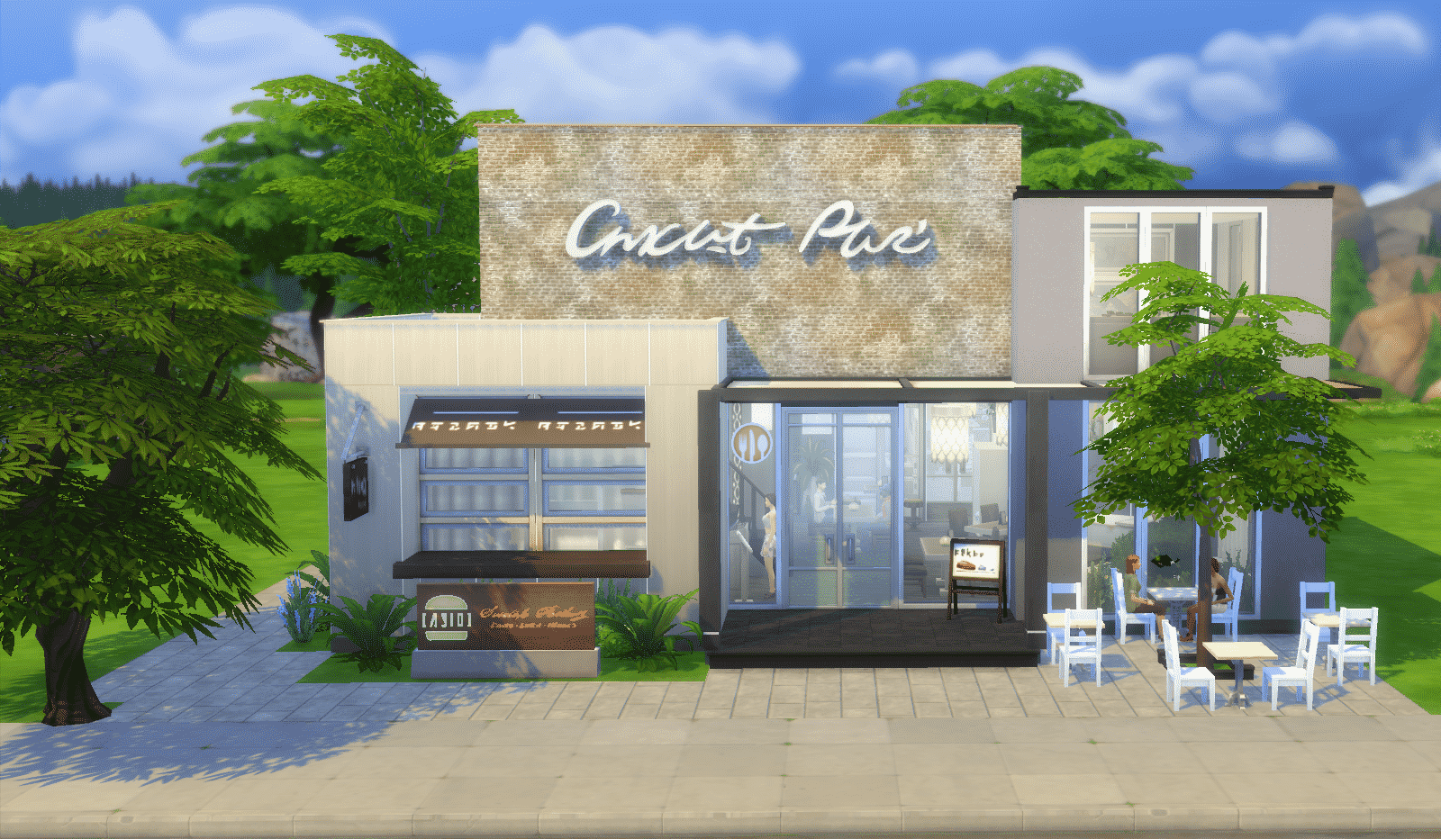 sims 4 restaurant