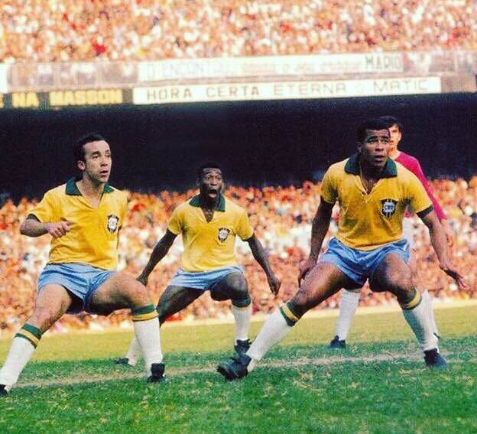 Pele, Jairzinho, and Tostao