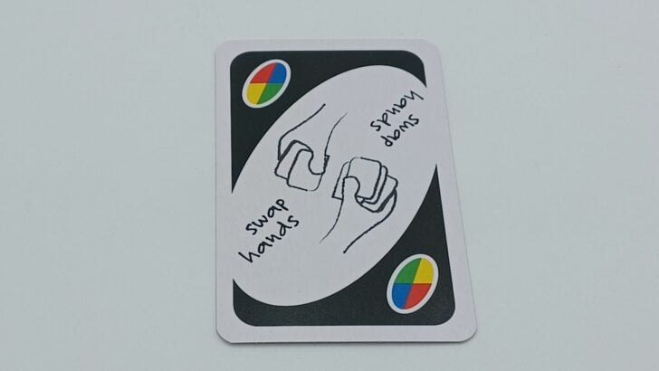 Wild Swapping Hands Card