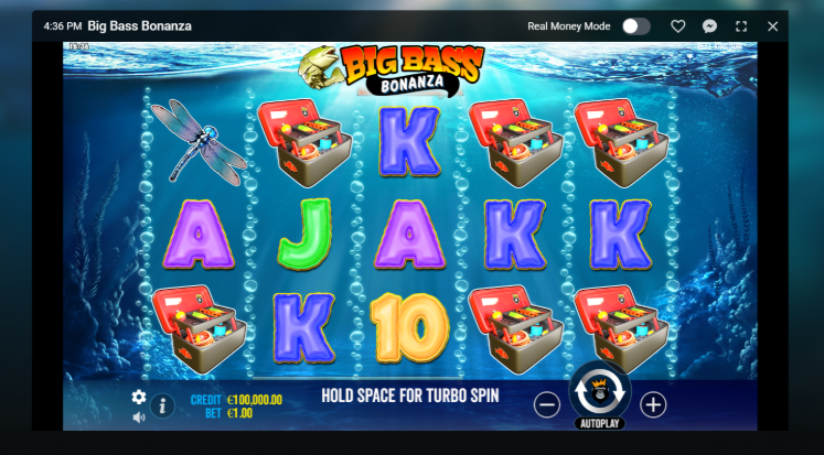 Big Bass Bonanza Slot Features